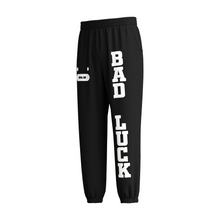 Load image into Gallery viewer, Black Bad Luck Club Sweatpants
