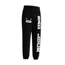 Load image into Gallery viewer, Black Bad Luck Club Sweatpants
