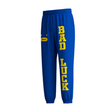 Load image into Gallery viewer, Blue Bad Luck Club Sweatpants
